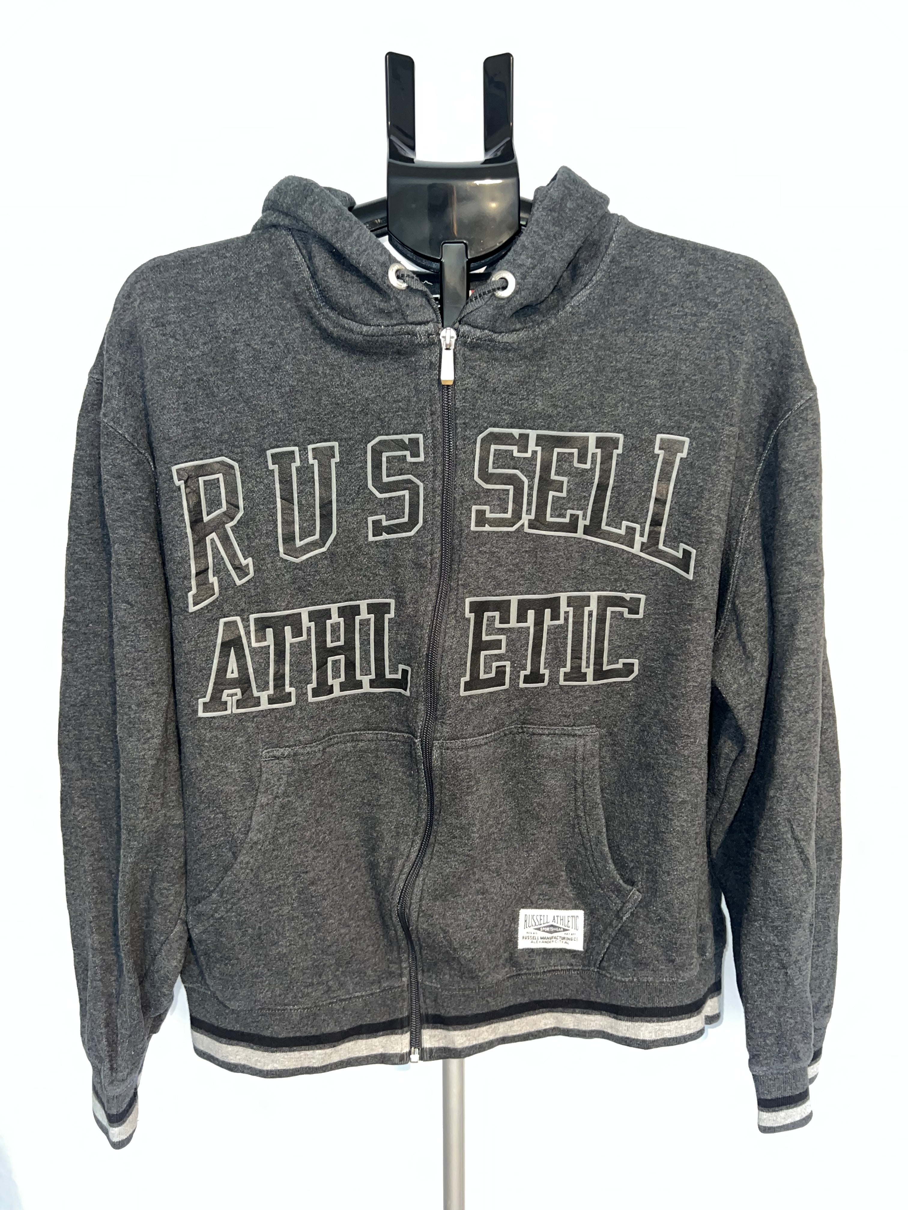 Russell Athletic Men’s Vintage Graphic Full-Zip Hoodie - Size L